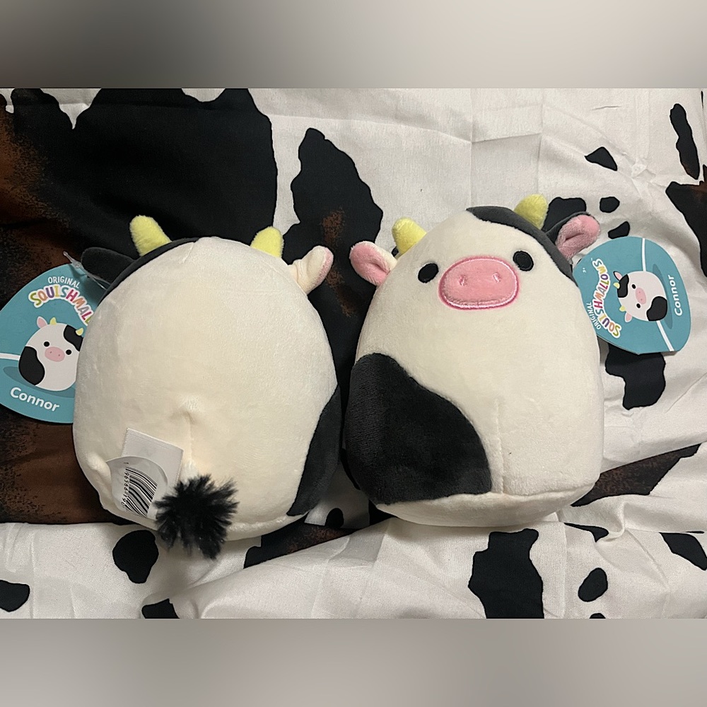 Small cow Connor squishmallow